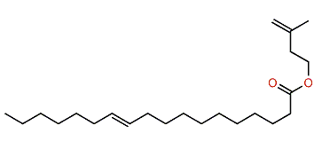 Isoprenyl 11-octadecenoate